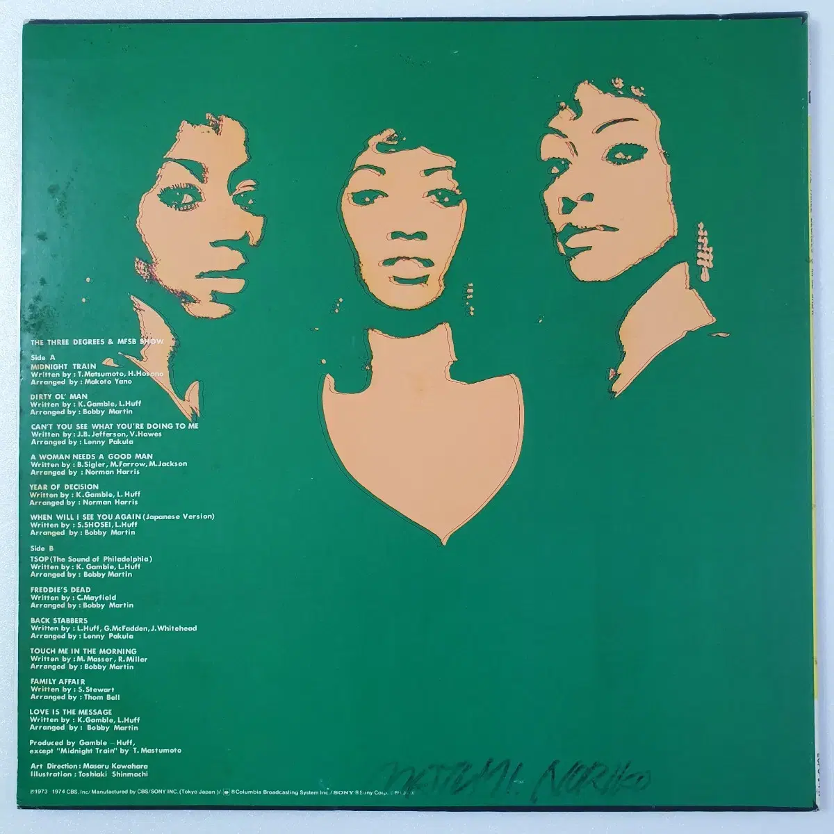 (일본/LP) Three Degrees & MFSB