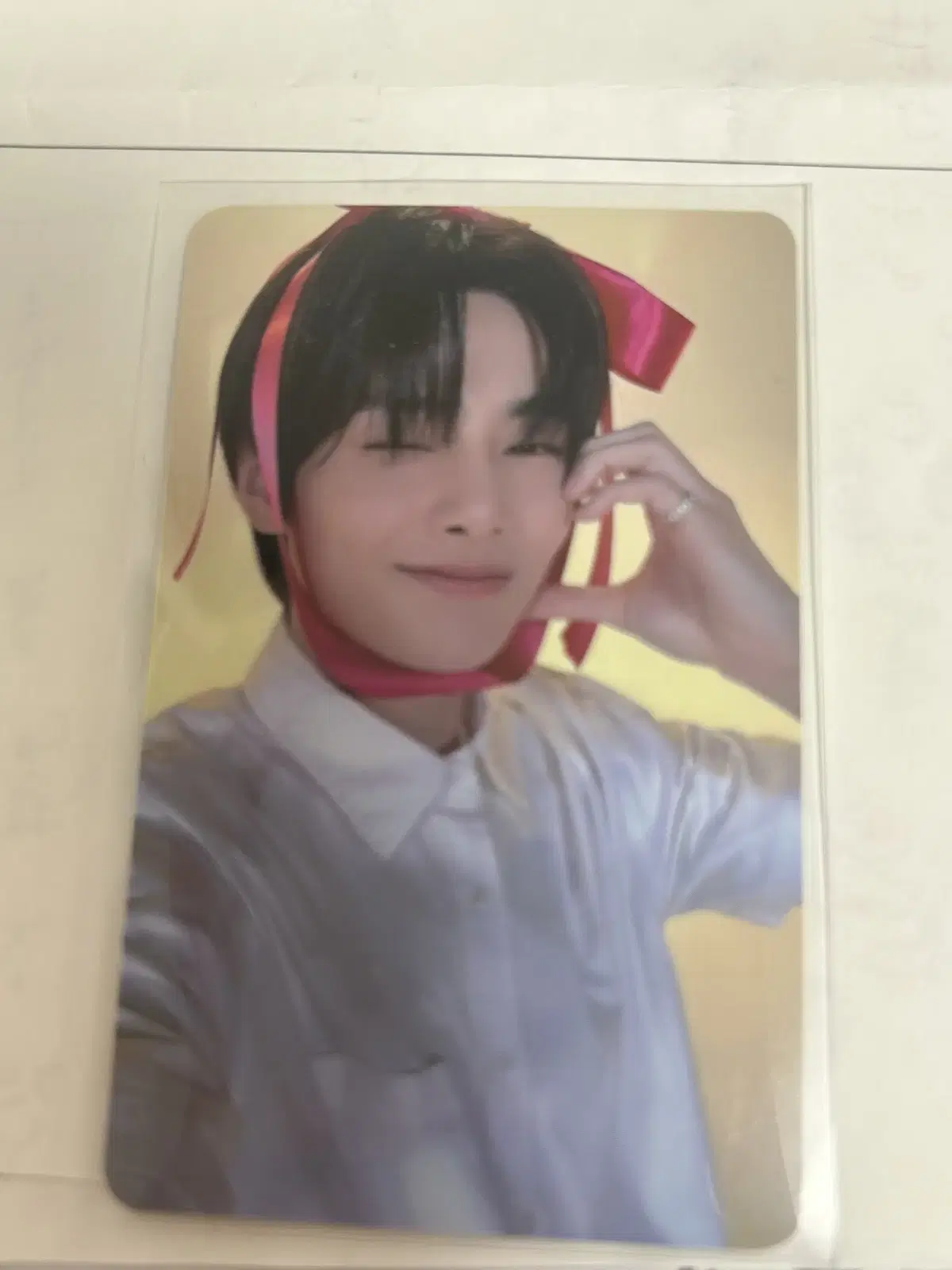 Tower Records Ribbon i.n photocard straykids Skz