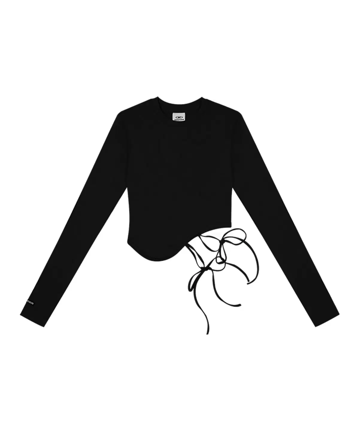 본투윈 TIDE TIE LONGSLEEVE [BLACK]