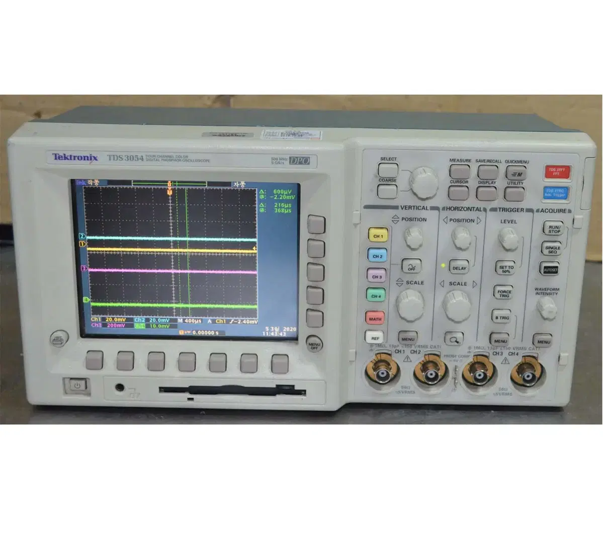 Tektronix TDS3054 500Mhz DPO Oscillo