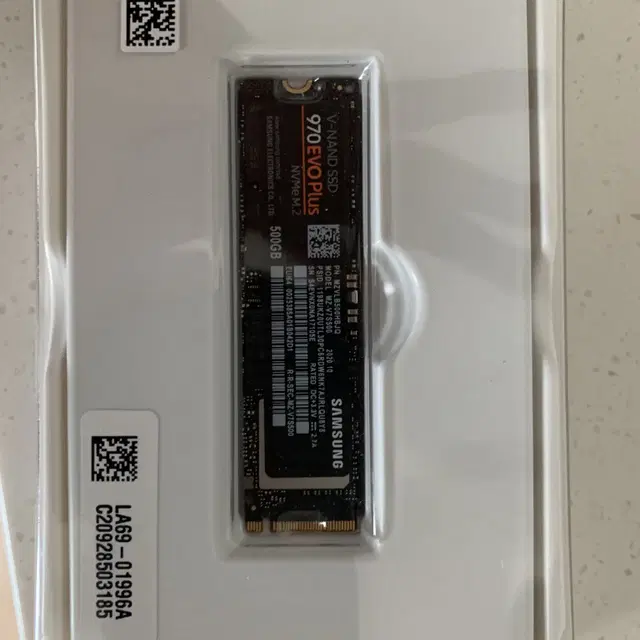 [미개봉][새상품] SAMSUNG 970EVO Plus 500GB