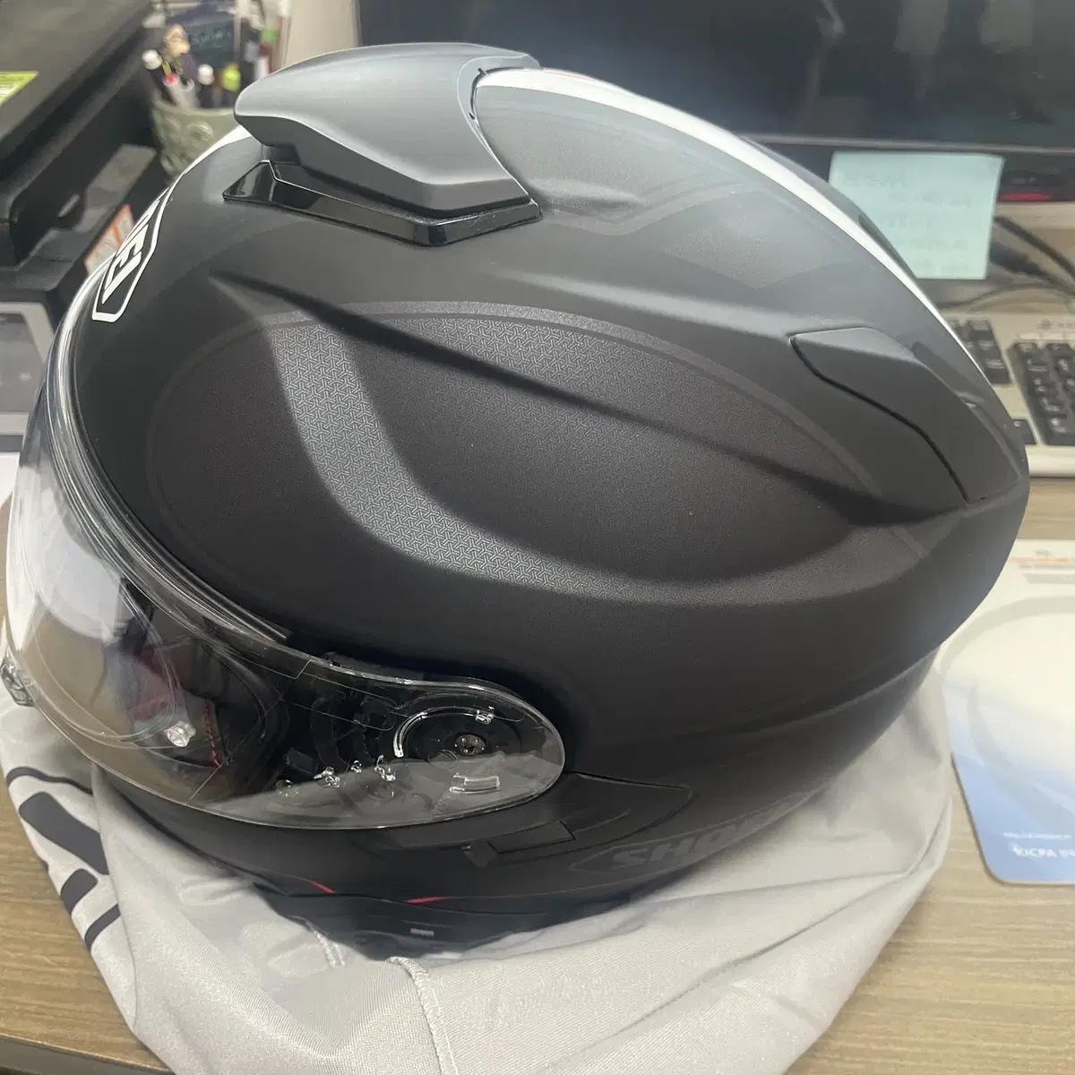 SHOEI GT-AIR2 XL사이즈 쇼에이 전용세나 포함 헬멧 오토바이