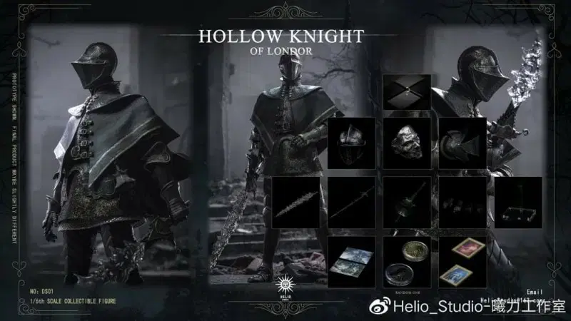 [Sell] Helio Studio Dark Souls 3 Knight (unsealed/immediately shipped)