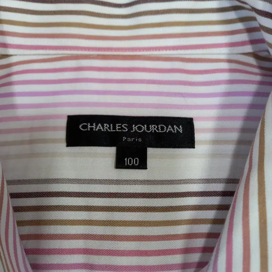 XL105 CHARLES JOURDAN 드레스셔츠 연핑크 XL-279