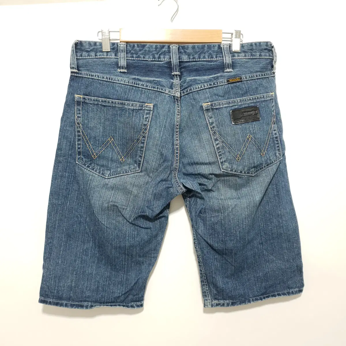 WRANGLER 일본판 랭글러 데님 5부 팬츠 34_i1693