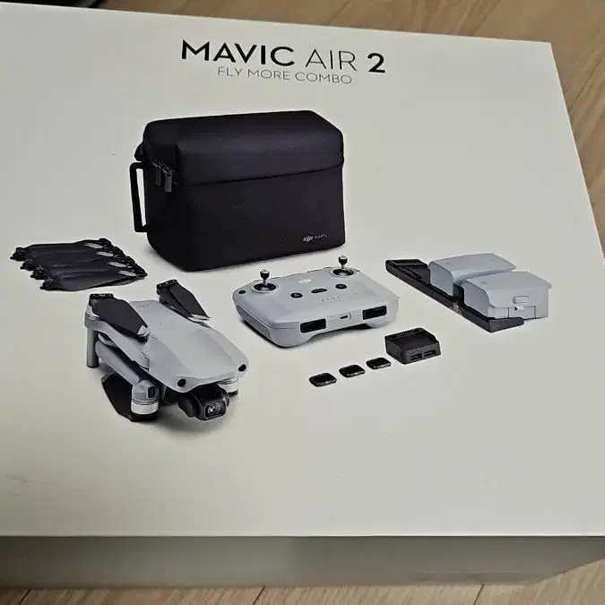 S급 DJI 매빅에어2 배터리3개 드론 drone mavic air2