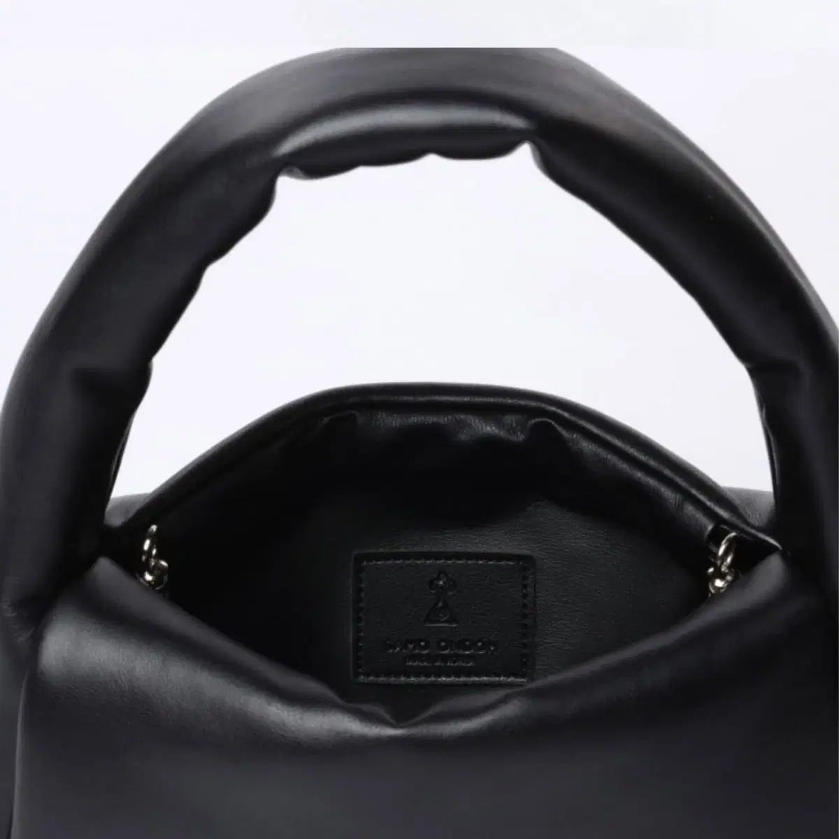 세이모온도 머그백 mug bag S lambskin - black 10도