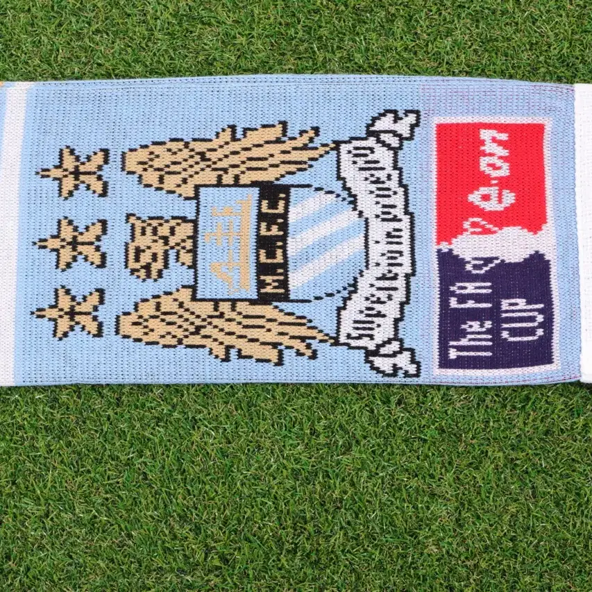 MANCHESTER CITY 10/11 FA CUP SCARF