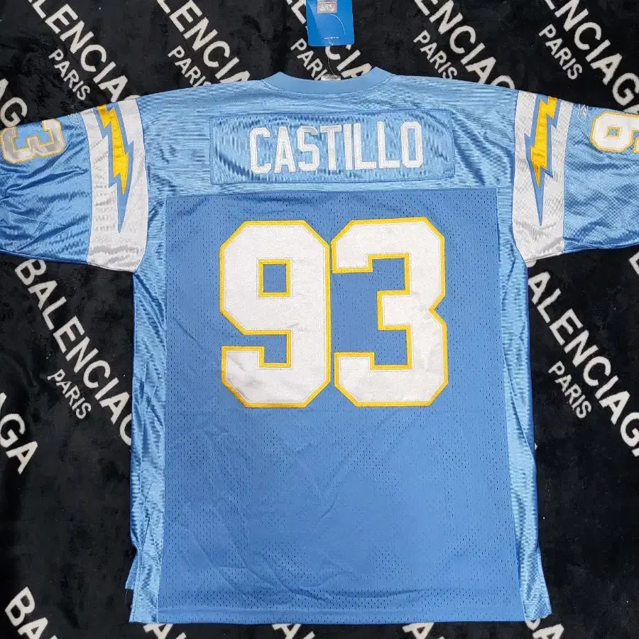 52)NFL x 리복 93" CASTILO 럭비티 스카이