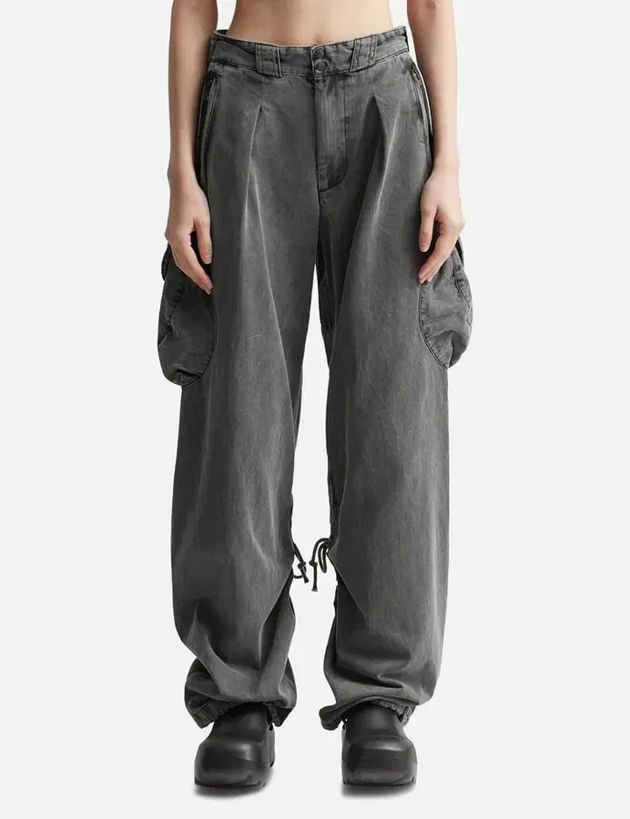 [NEW] Hyein Seo Washed Cargo Pants Size 4