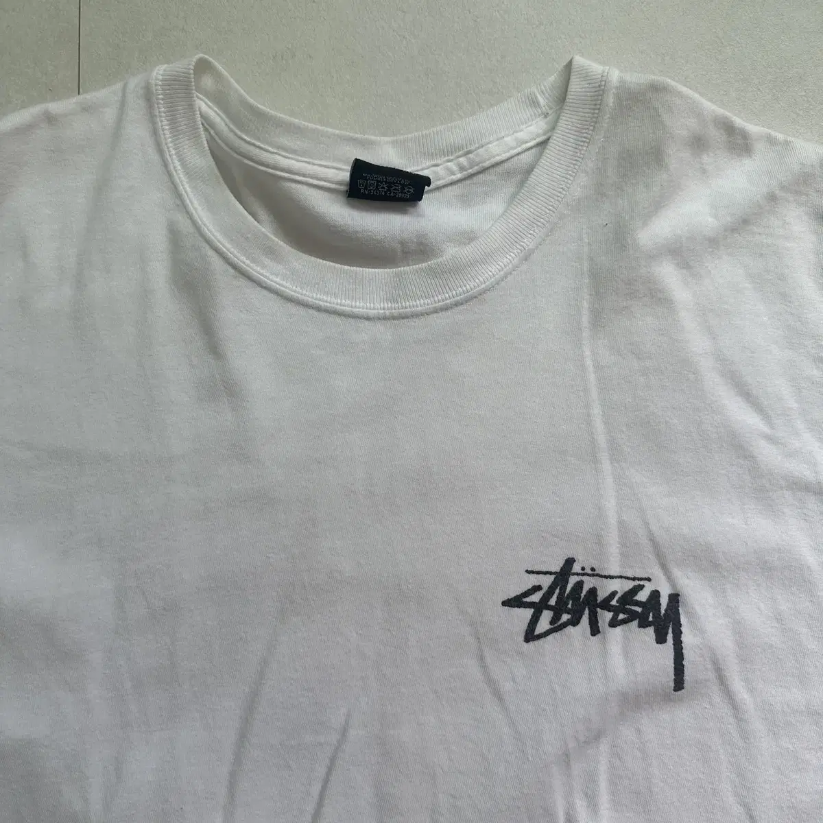 Stussy 스투시 디자인 그룹 21 티셔츠 화이트 L