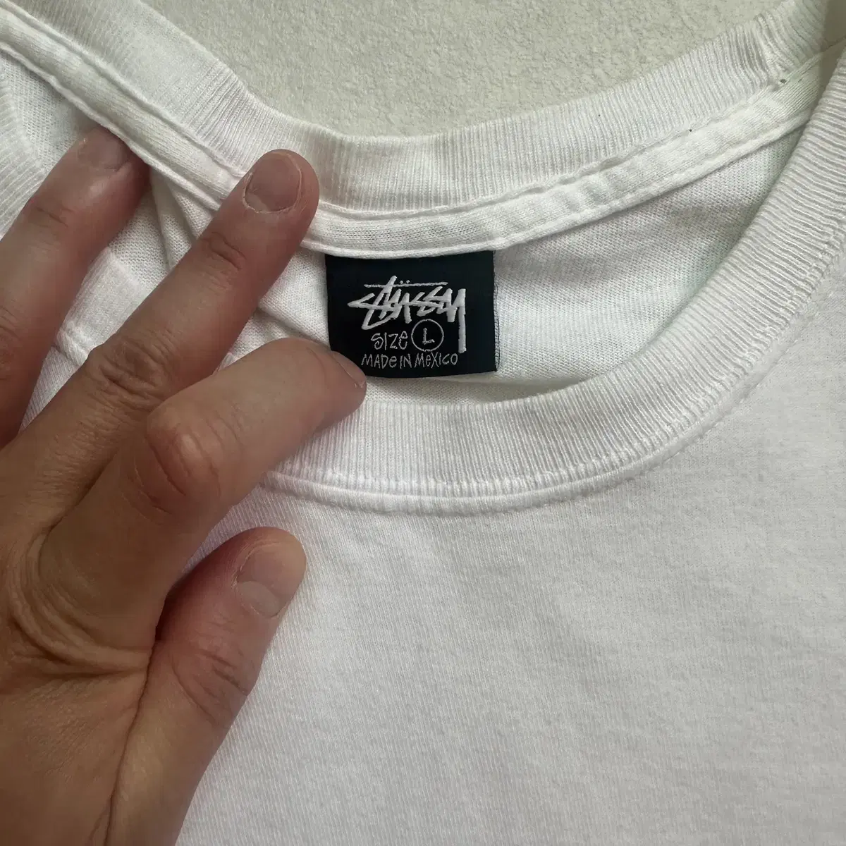 Stussy 스투시 디자인 그룹 21 티셔츠 화이트 L