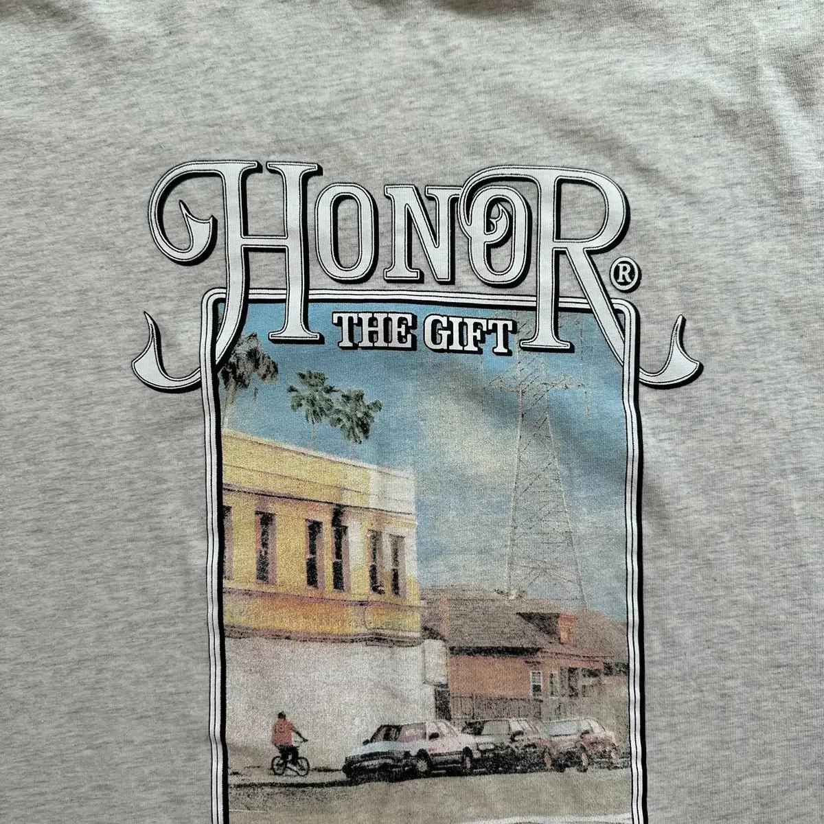 HONOR THE GIFT OUR BLOCK TEE 호너 더 기프트 티셔