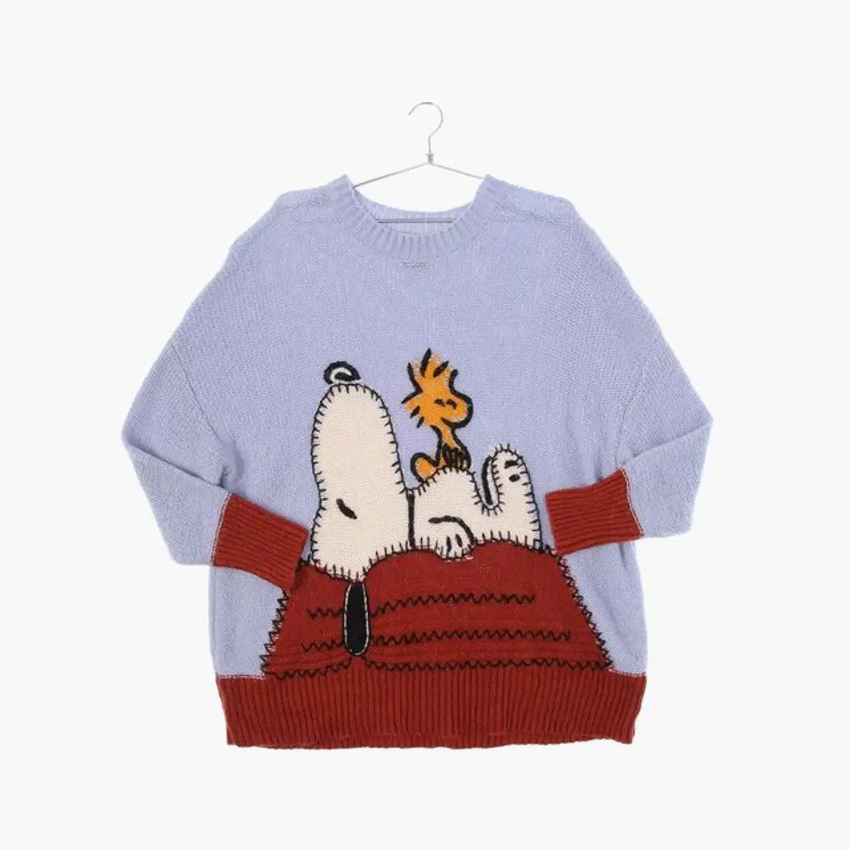 Zara Zara X Snoopy (Peanuts) Collaboration Knit M