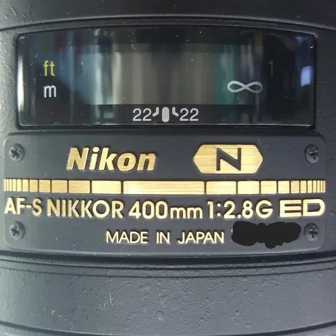 니콘 400mm f2.8G ED VR 아껴썼어요