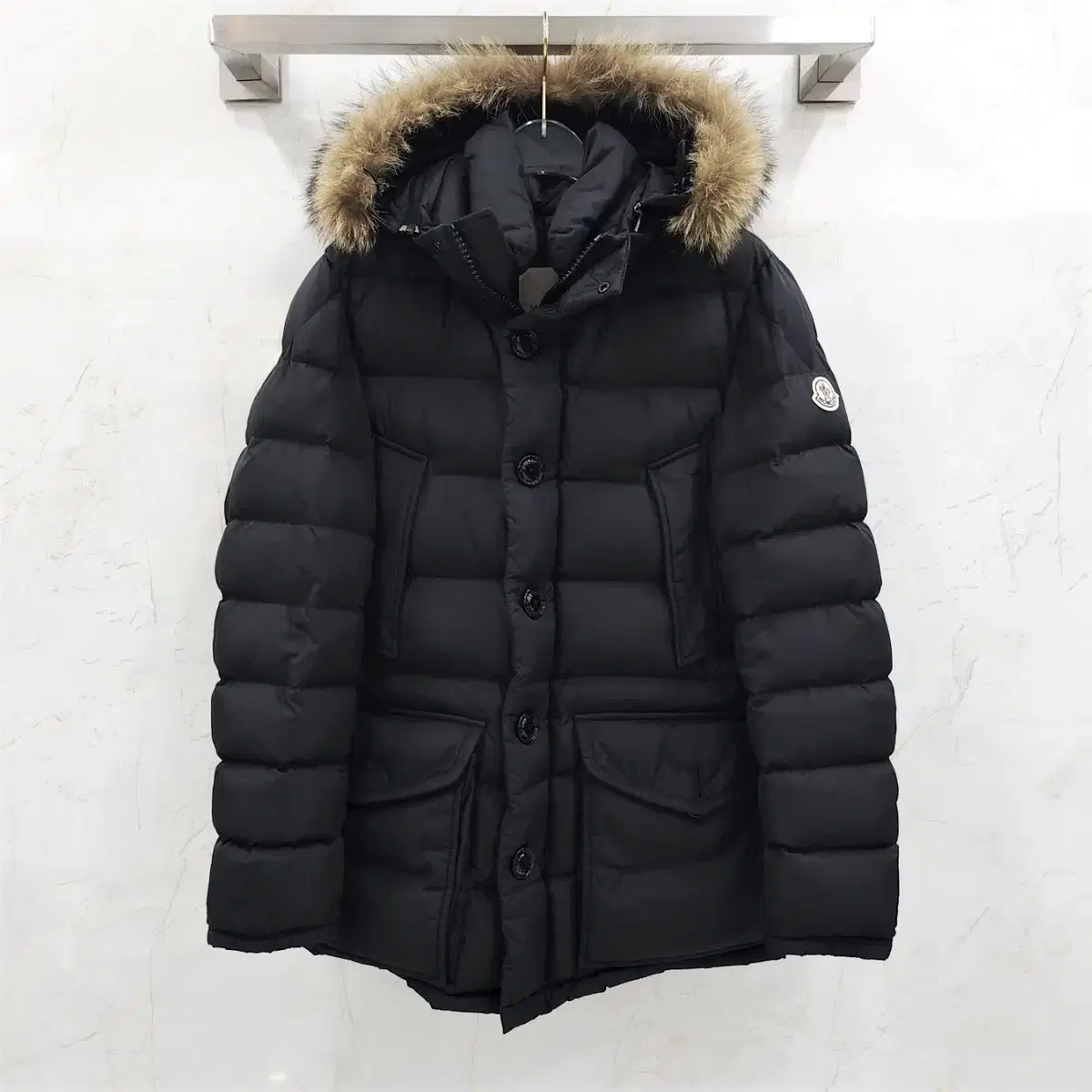 0 / Moncler Black Clooney Padded Jumper