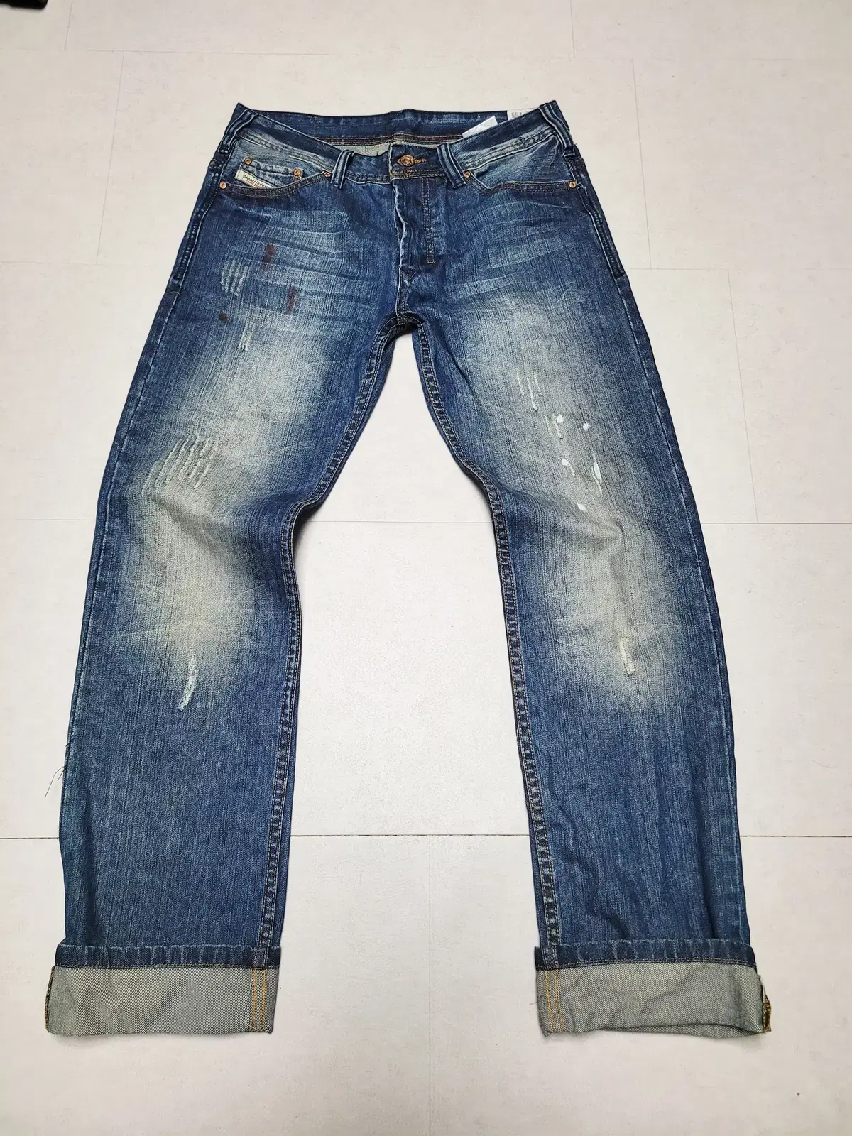 Diesel Kiver 32 Straight Denim Pants Paul996