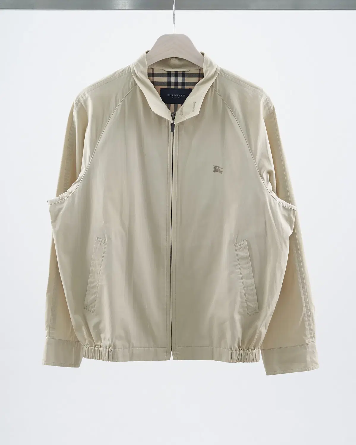 Burberry two-button zip-up