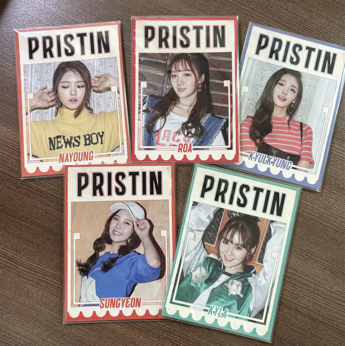 Pristine profile photocard in bulk