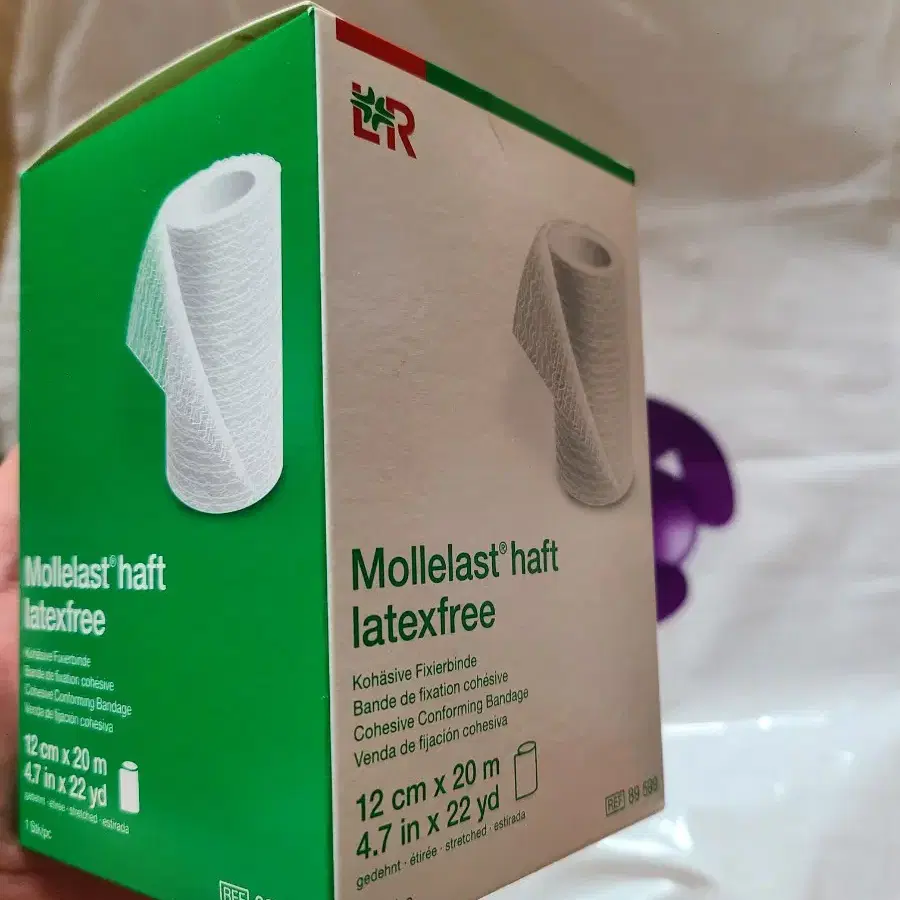 Mollelast haft latexfree 붕대 12cm x 20cm