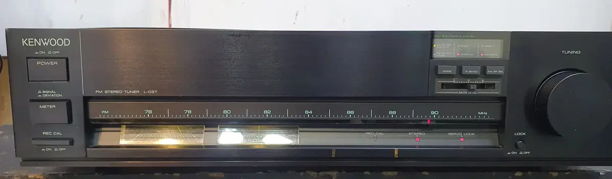 켄우드(KENWOOD) 고품질 아날로그 튜너 L-03T