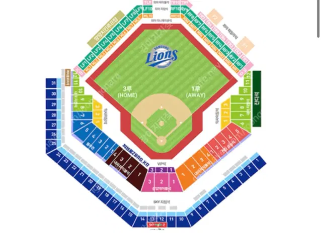 삼성 한화 5/31 1루 테이블석 3연석 팝니다