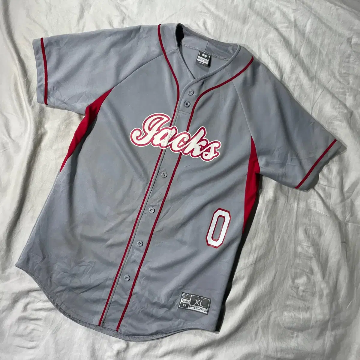 Vintage Baseball Jersey Gray OLD-5224