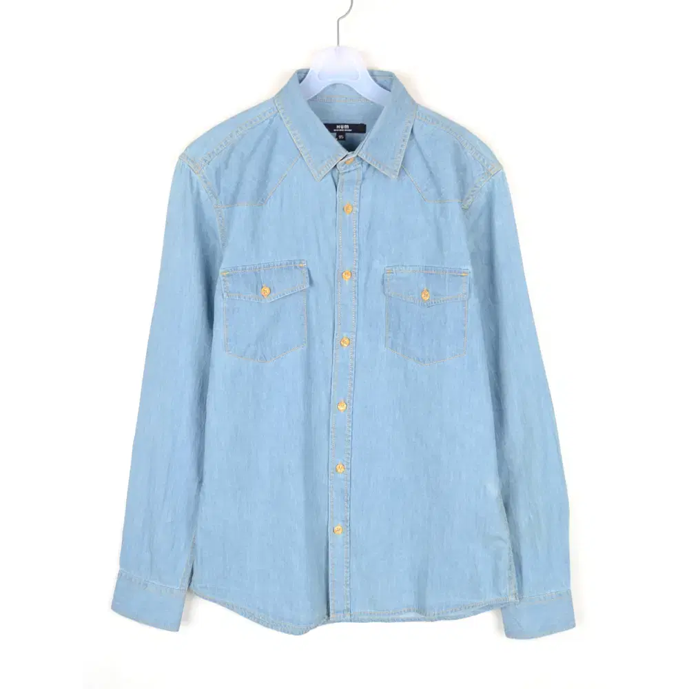 HUM Young Men's M Denim Shirt CN1935