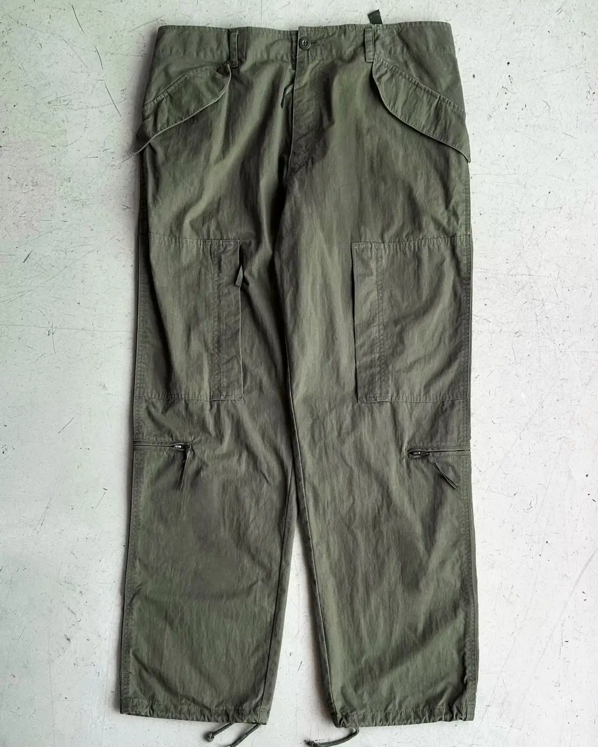 Old Crow Military Pocket Army Cargo Pants