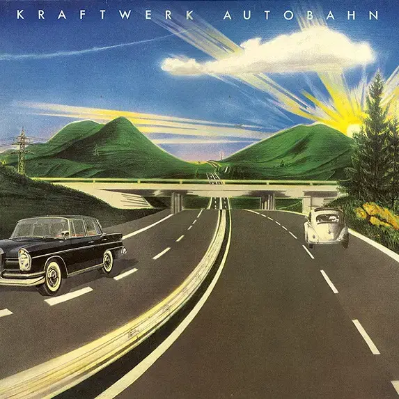 [일렉트로닉LP] Kraftwerk - Autobahn 1985 EX-