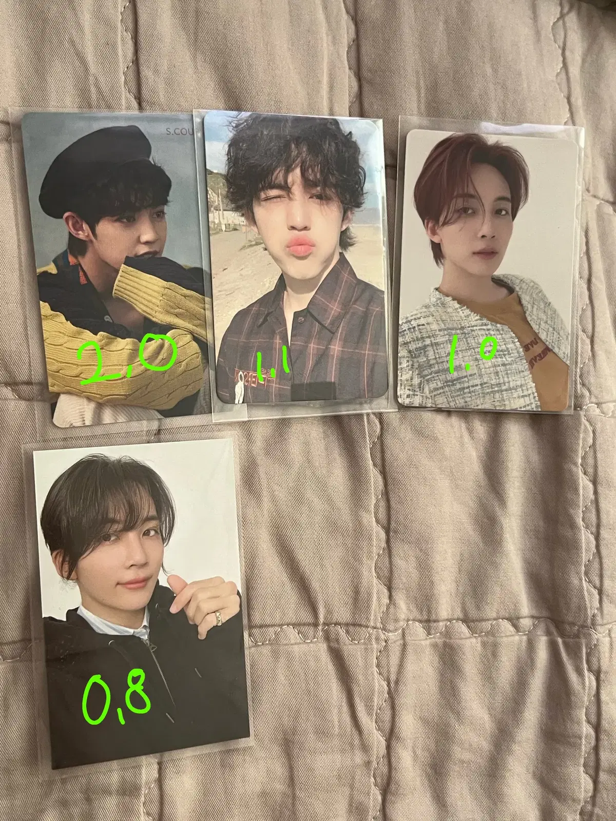 Seventeen Hijanya Hengarae Pople HMV 8th Anniversary Earrings photocard wts