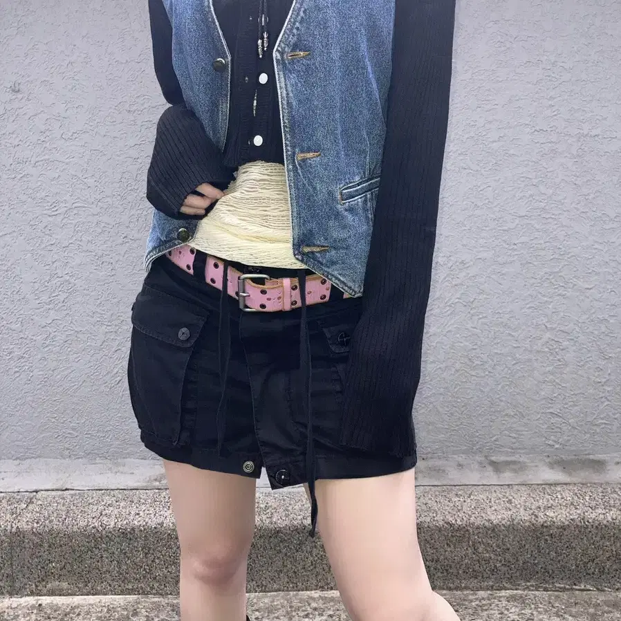 DOHC Cargo multi-pocket Skirt