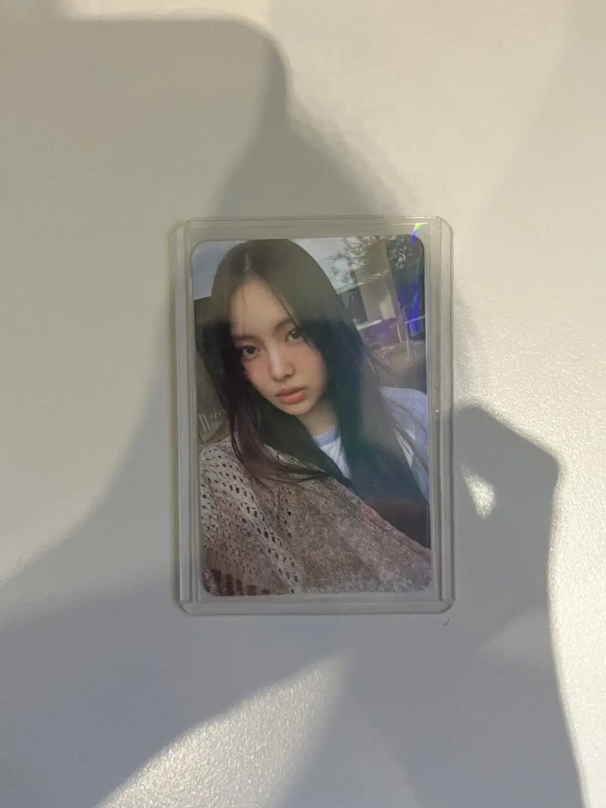 new jeans hyein how sweet broadcast photocard