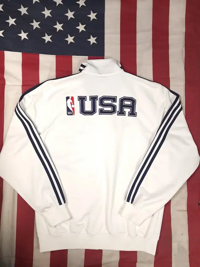 오리지날 아디다스 X NBA USA 국대 트렉탑져지