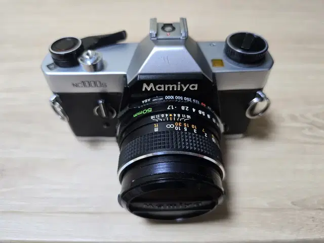 mamiya nc1000s + sekor cs 50mm 1.7