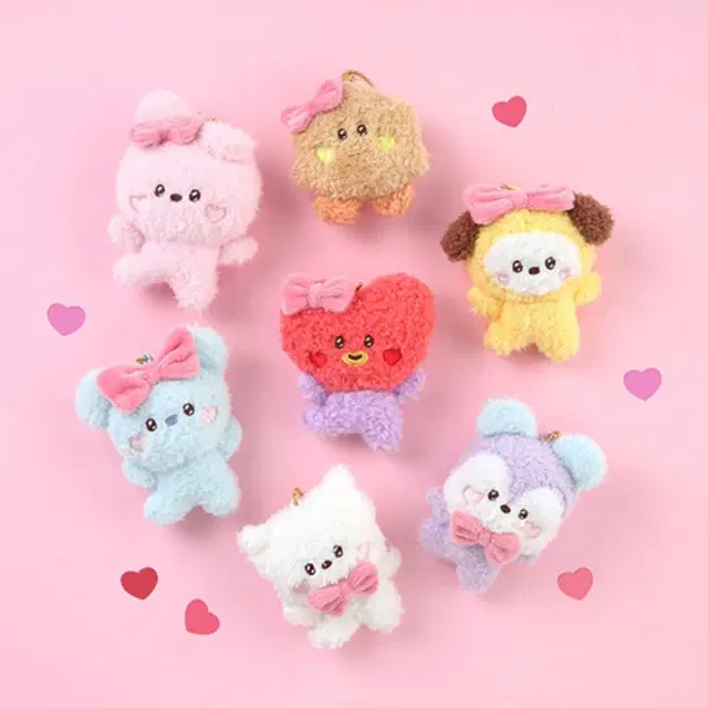 bt21 러블리 미니니 키링