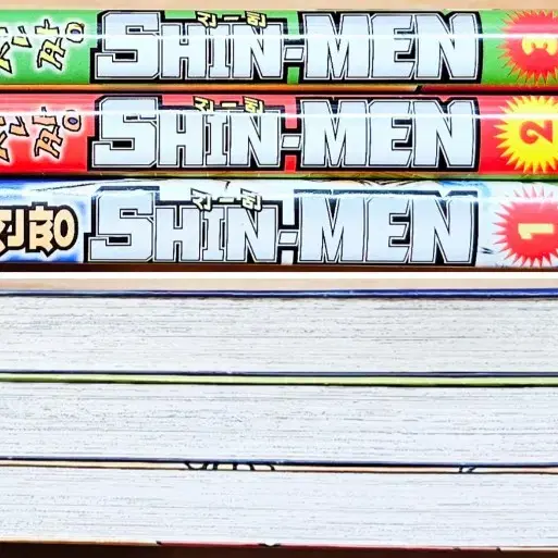 (무배) 크레용 신짱 Shin-Men 신맨 우스이 요시토 짱구 외전 스핀