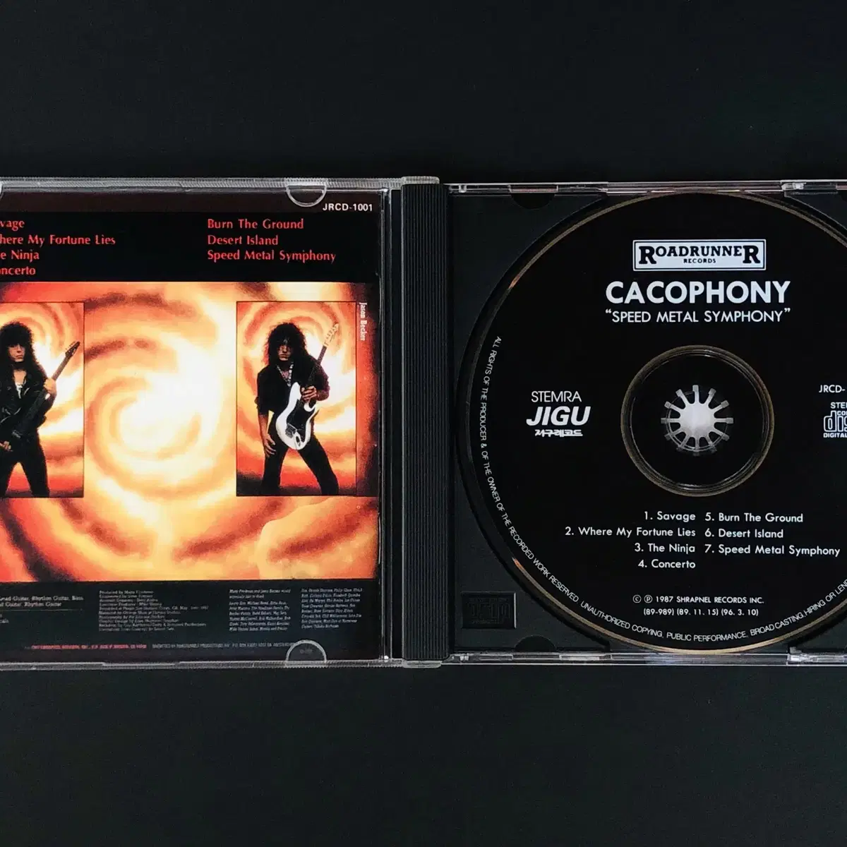 [CD중고] Cacophony / Speed Metal Symphony