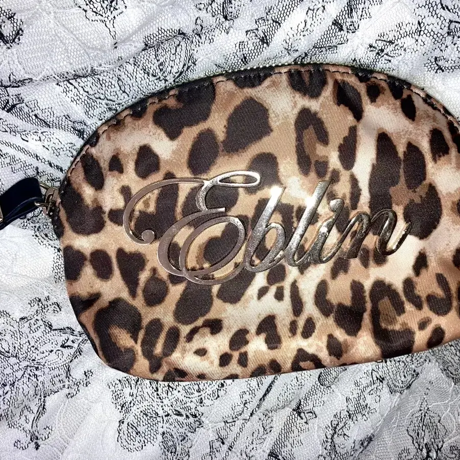 갸루 파우치 Eblin Leopard Pouch