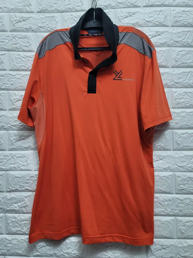 L-(LYLE & SCOTT)라일엔스콧 골프반팔 카라티셔츠 55*73