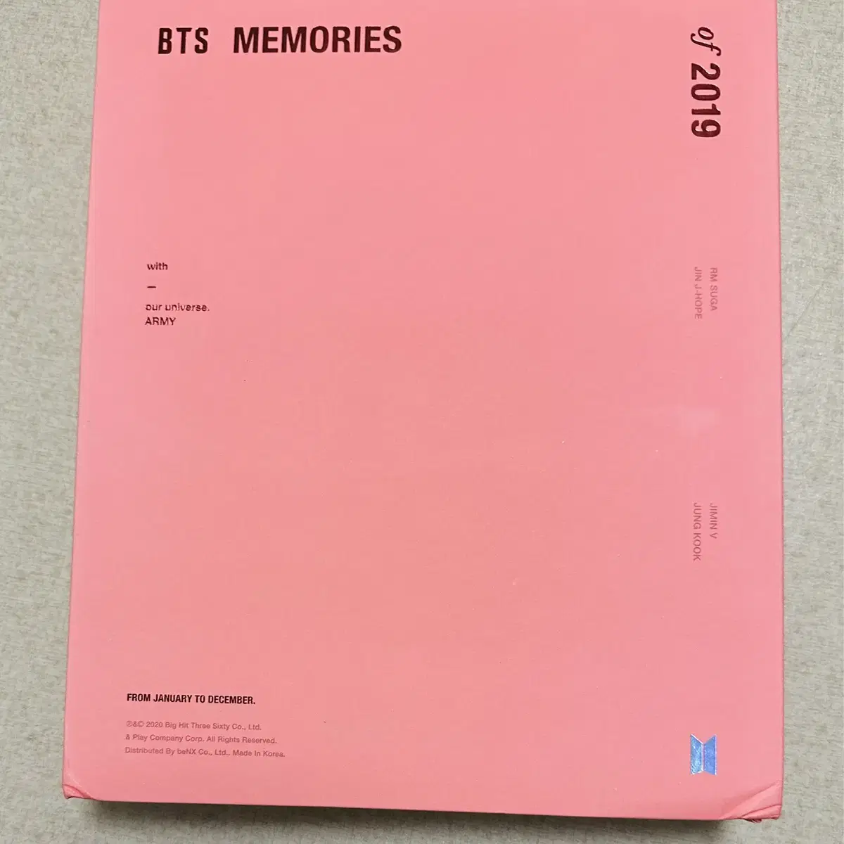 방탄 메모리즈 2019윤기 2020지민 memories Jimin