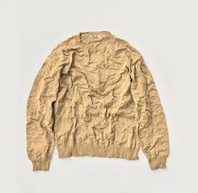 오라리 AURALEE WRINKLED DRY COTTON KNIT 5