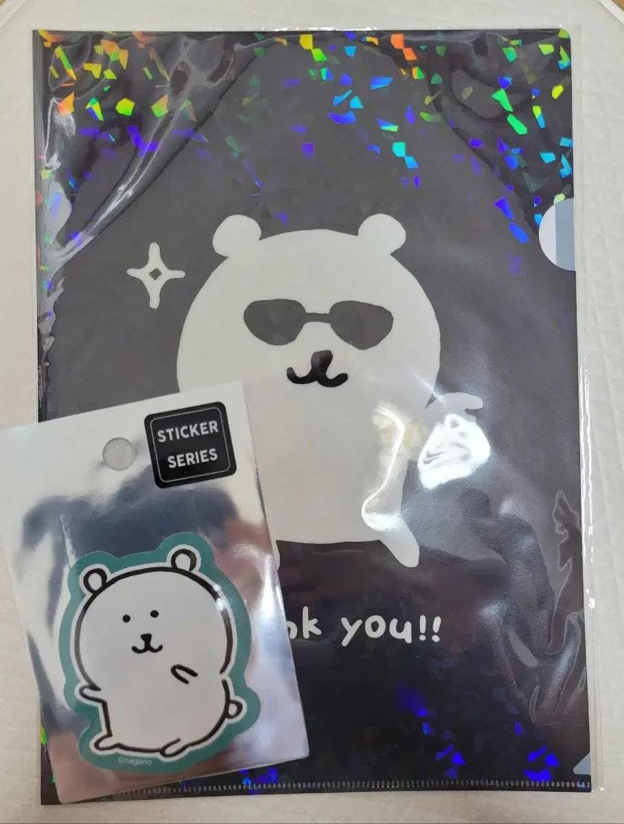 joke bear a4clearfile sticker in bulk