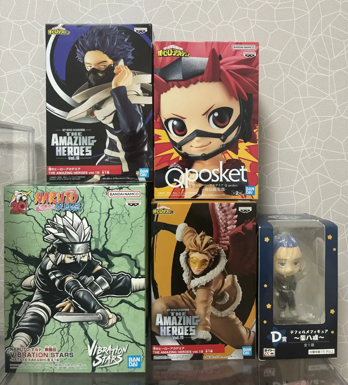 Kakashi Hiroaka Shinsou Hawks Kirishima Shiba Figures for Sale in Bulk