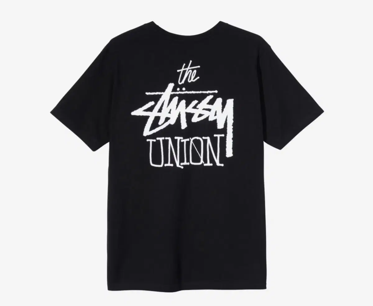 [L] Stussy Union T-shirt Black