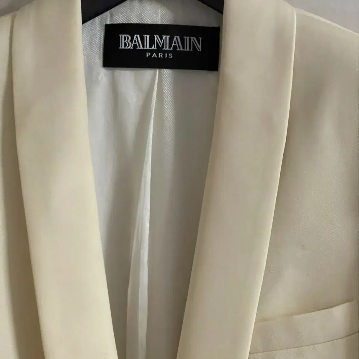 Balmain 발망 크림 자켓