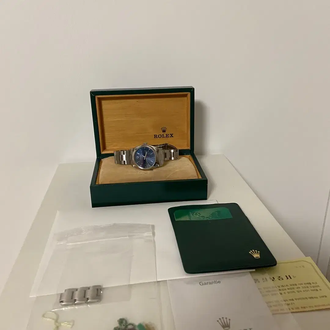 롤렉스 Rolex 에어킹 14000m 블루다이얼 34mm 시계