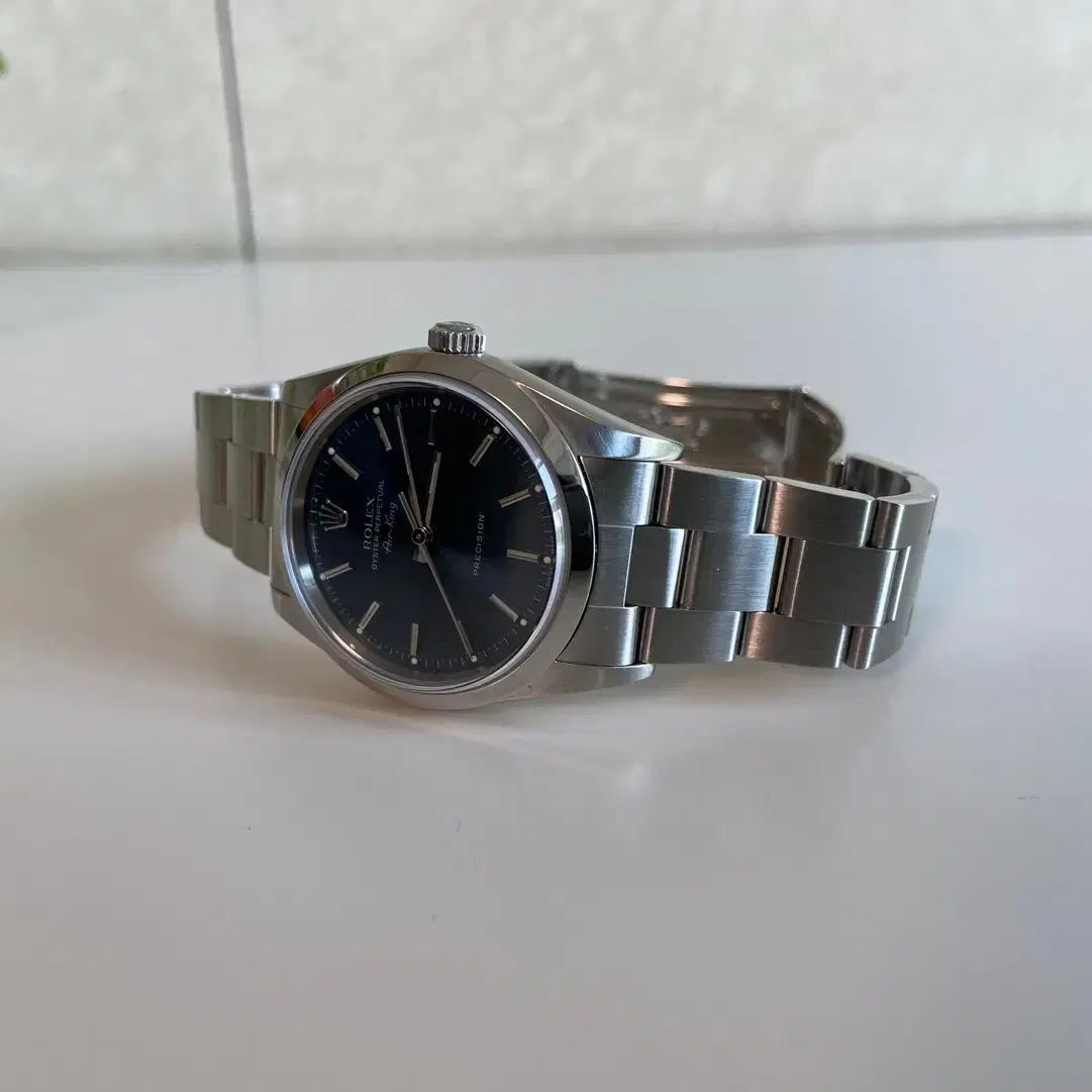 롤렉스 Rolex 에어킹 14000m 블루다이얼 34mm 시계