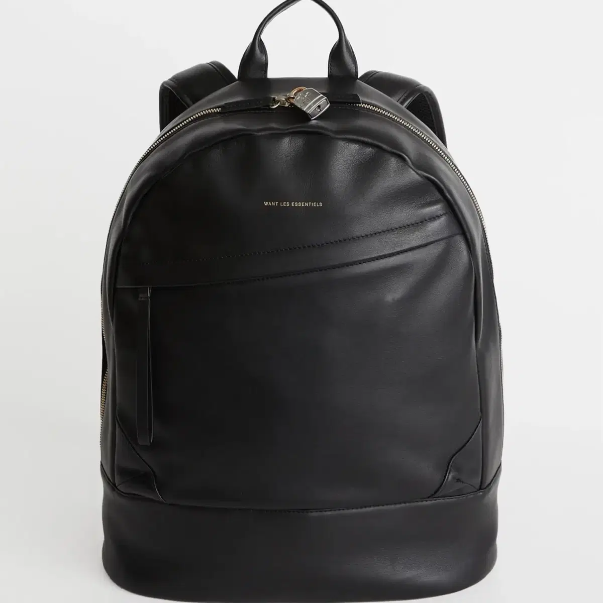 Want les essentiels 가죽 백팩