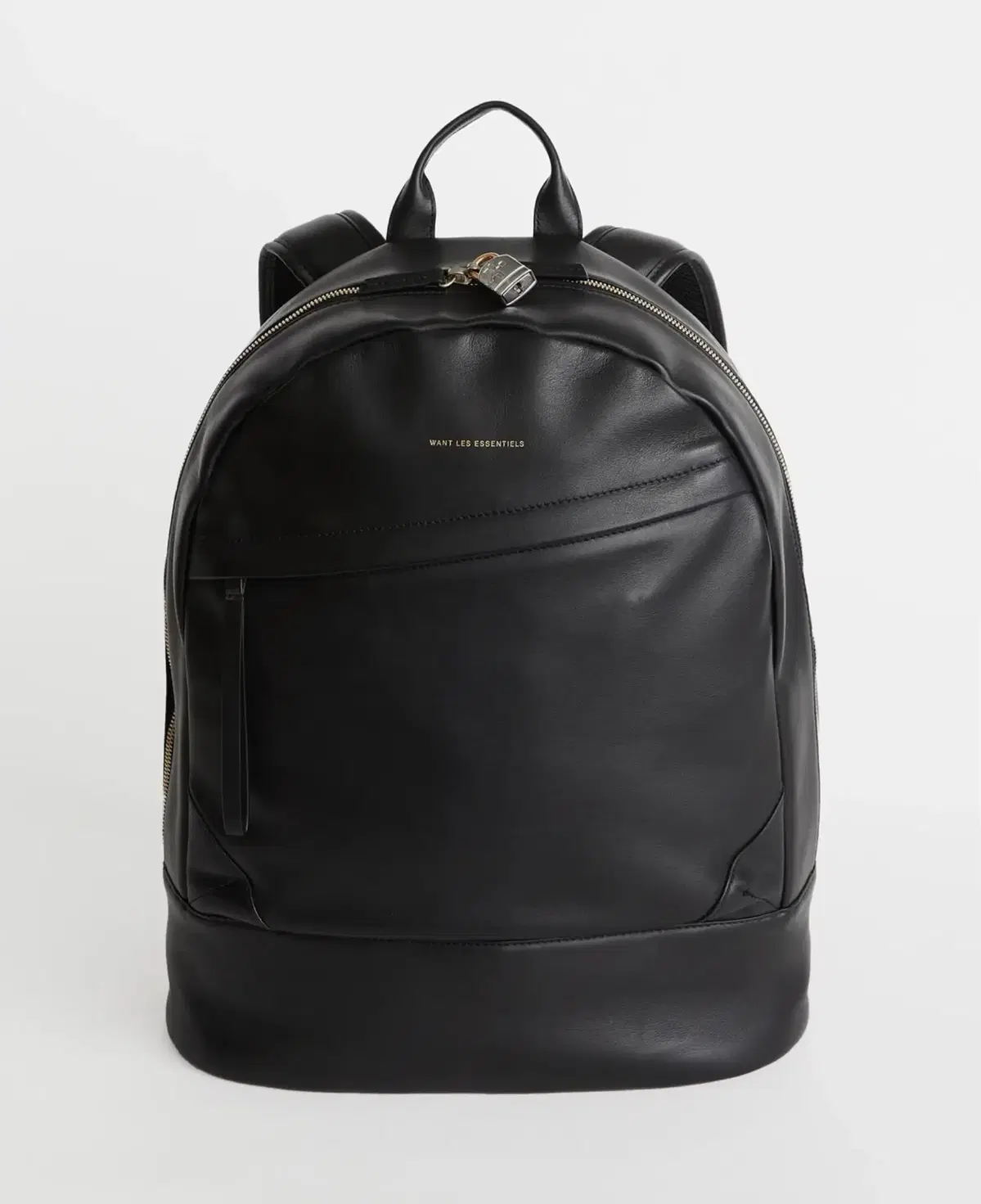 Want les essentiels 가죽 백팩